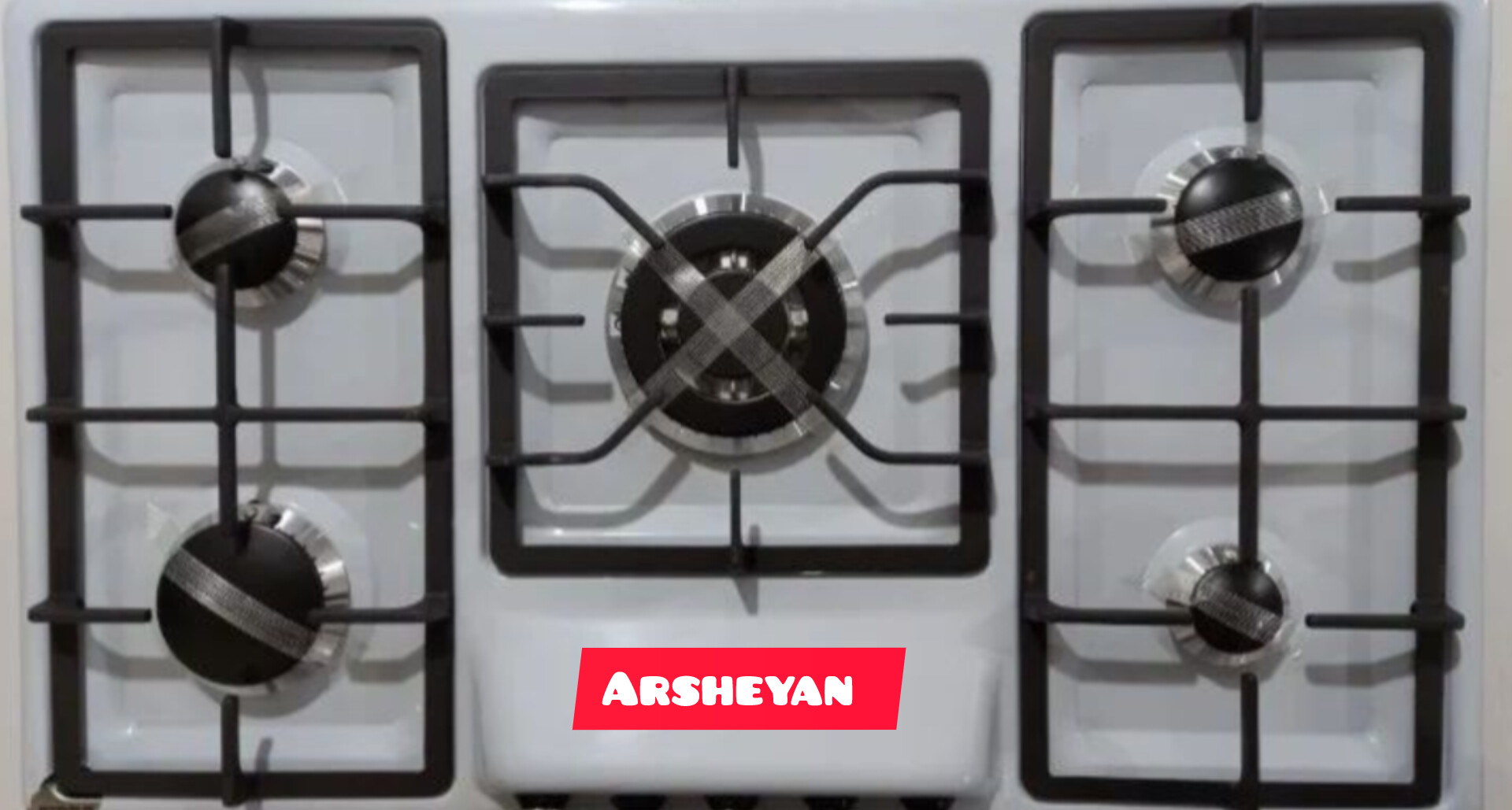 چدن اجاق گاز رومیزی ۳تکه مدل بوش- کیفیت درجه ۱ و استاندارد